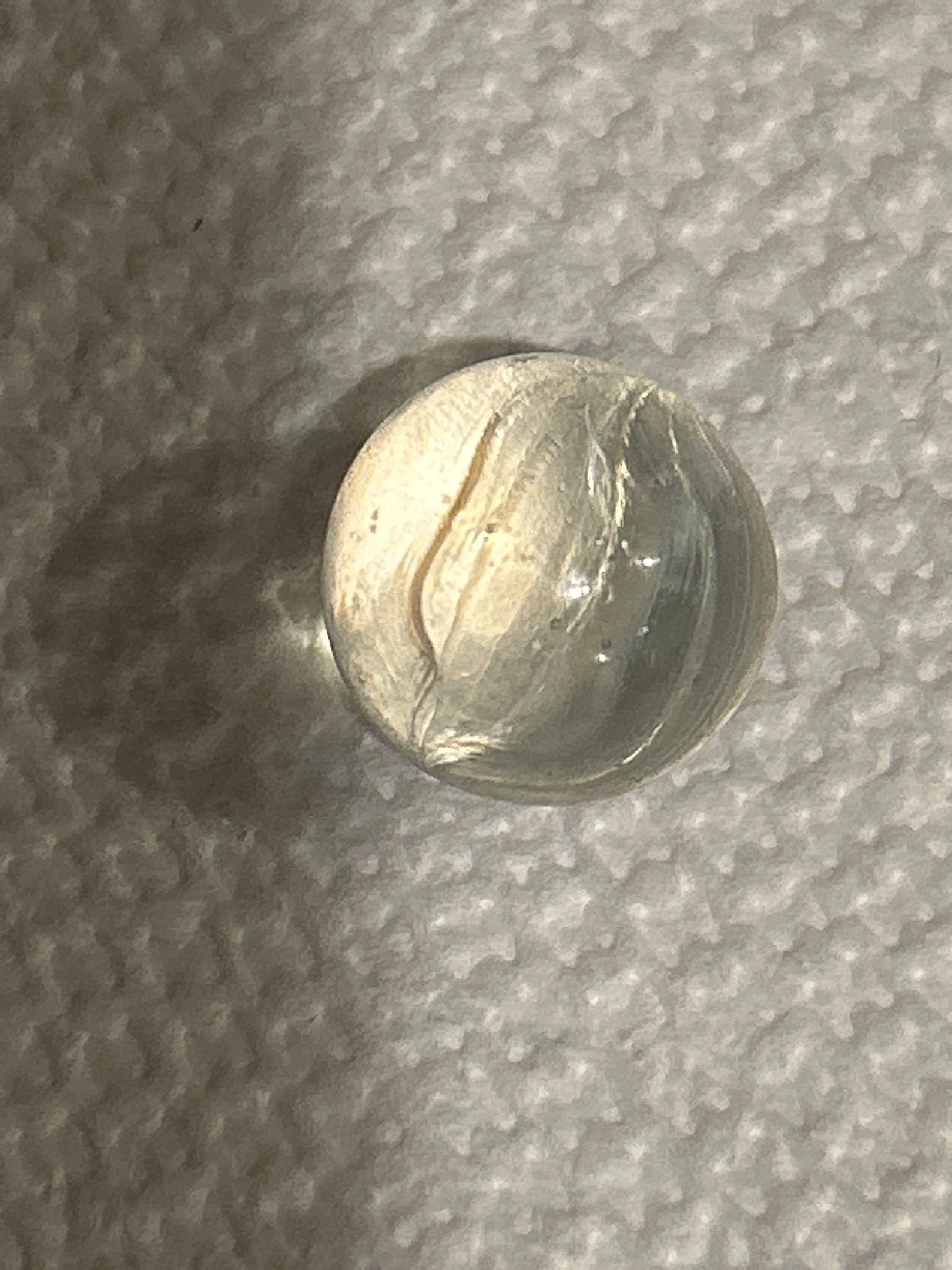 Single Filament Clear Swirl by Master Glass