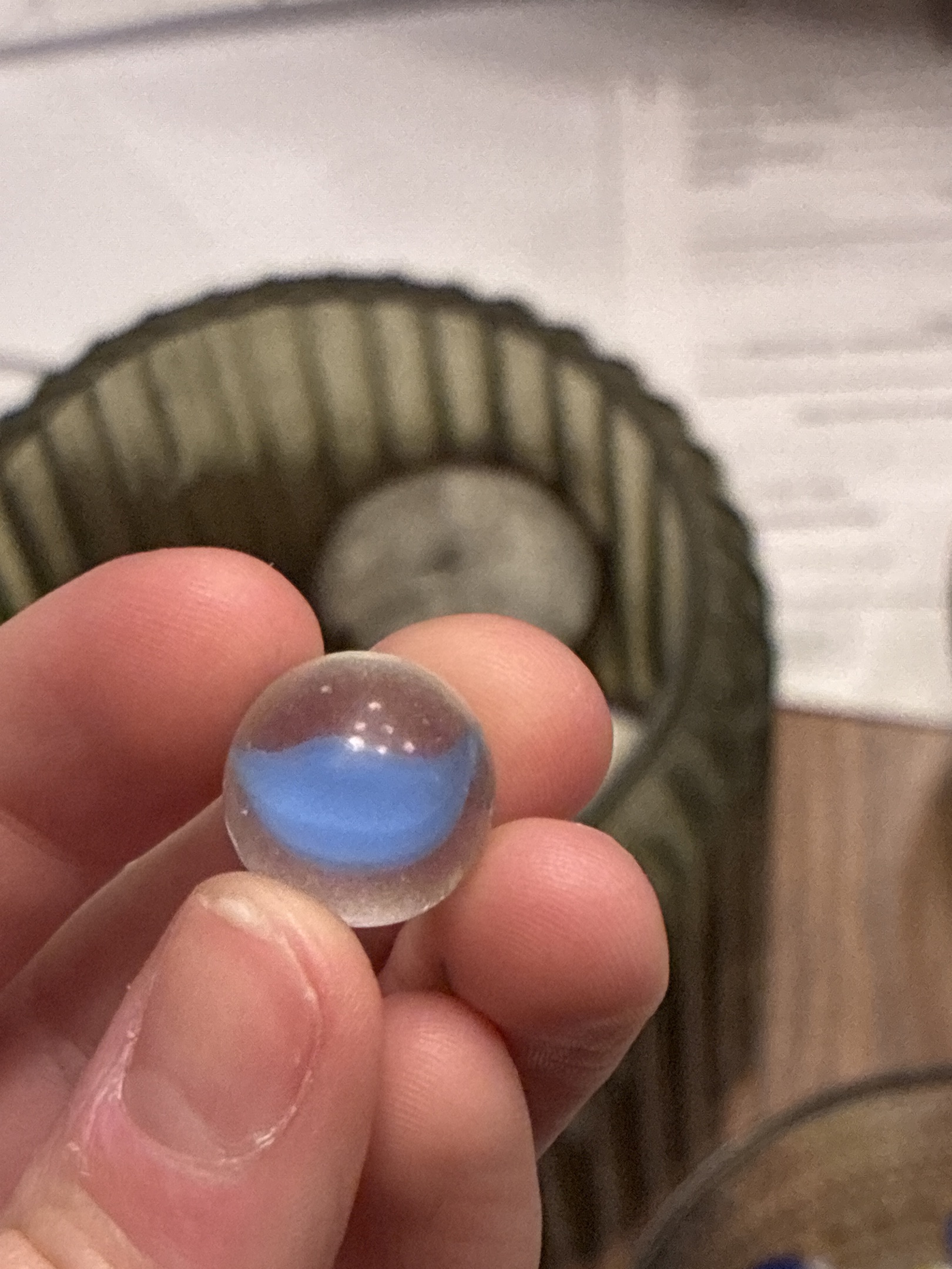 Banana Cat's Eye by Peltier Glass Company