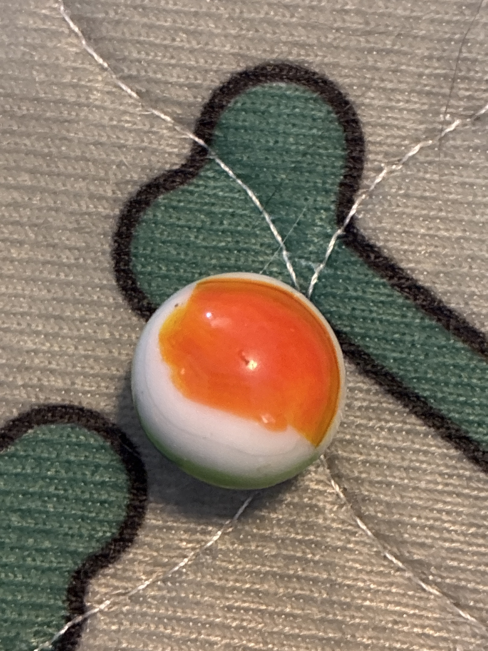 Red, Green, and Blue Tri-Lite by Vitro Agate Company