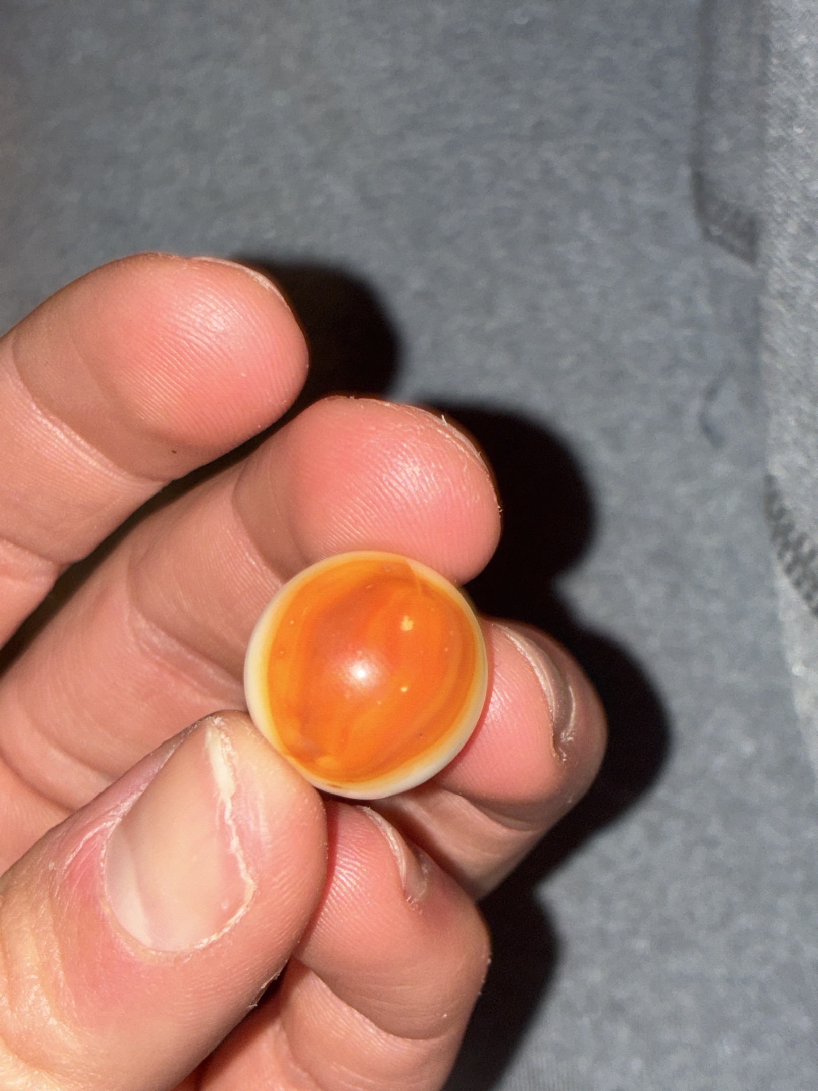 Amber/Orange Patch by Akro Agate Company