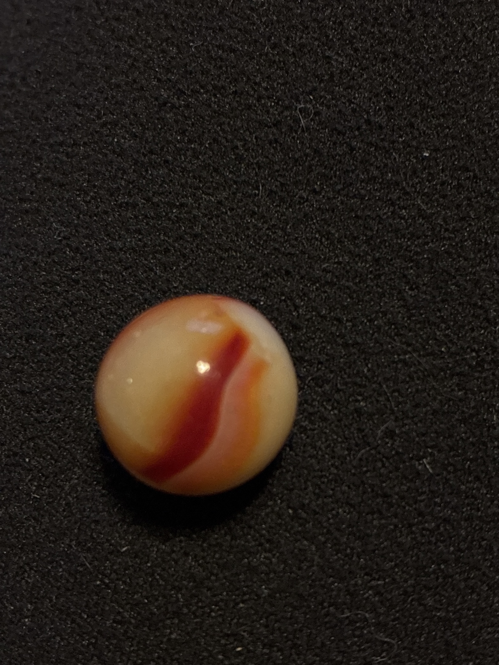 Red and White by Vitro Agate Company