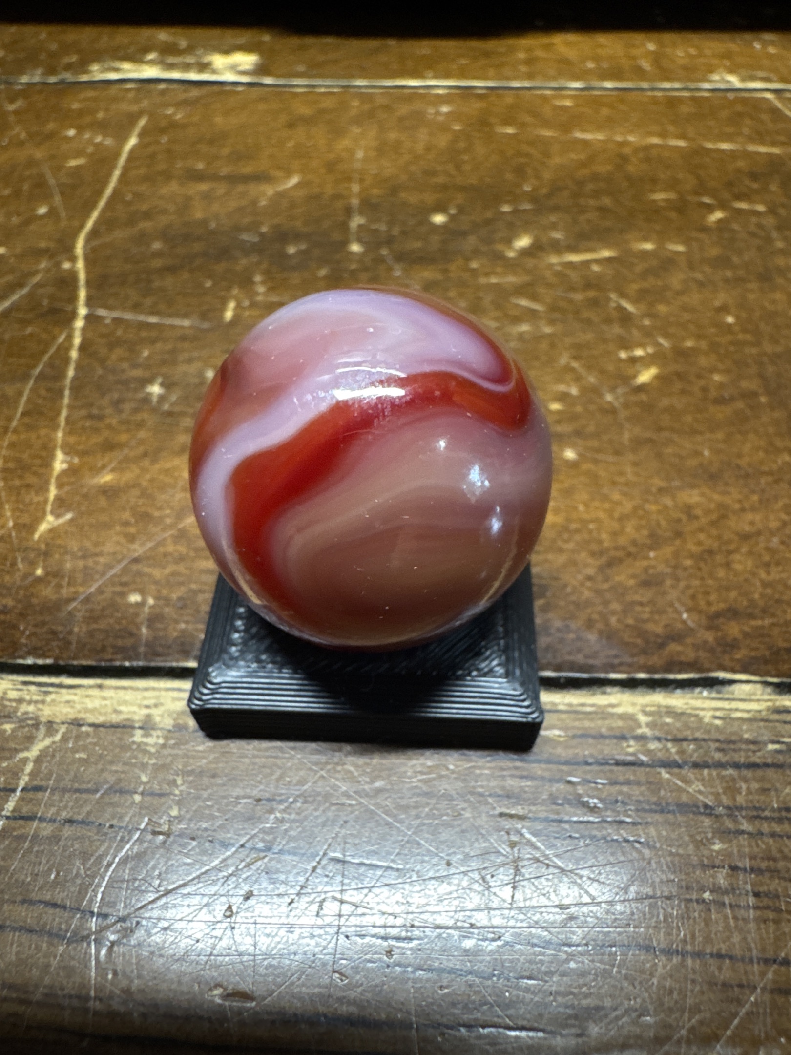 Flame-like Swirl by Christensen Agate Co.