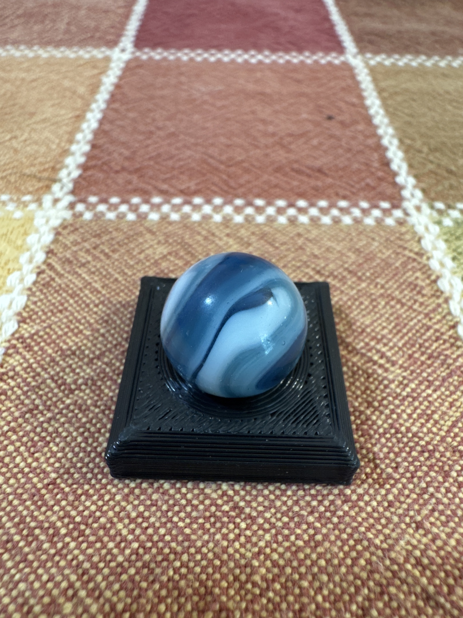 Blue Slag by Akro Agate Company