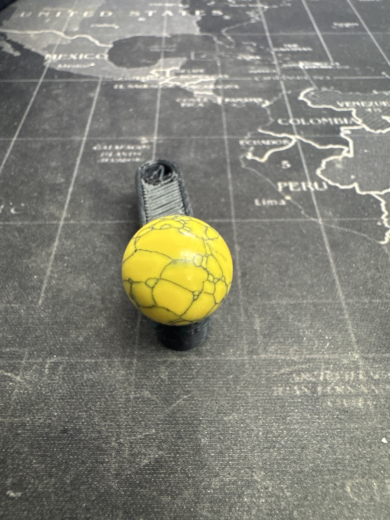Yellow Spider by Vacor de Mexico (Mega Marbles)