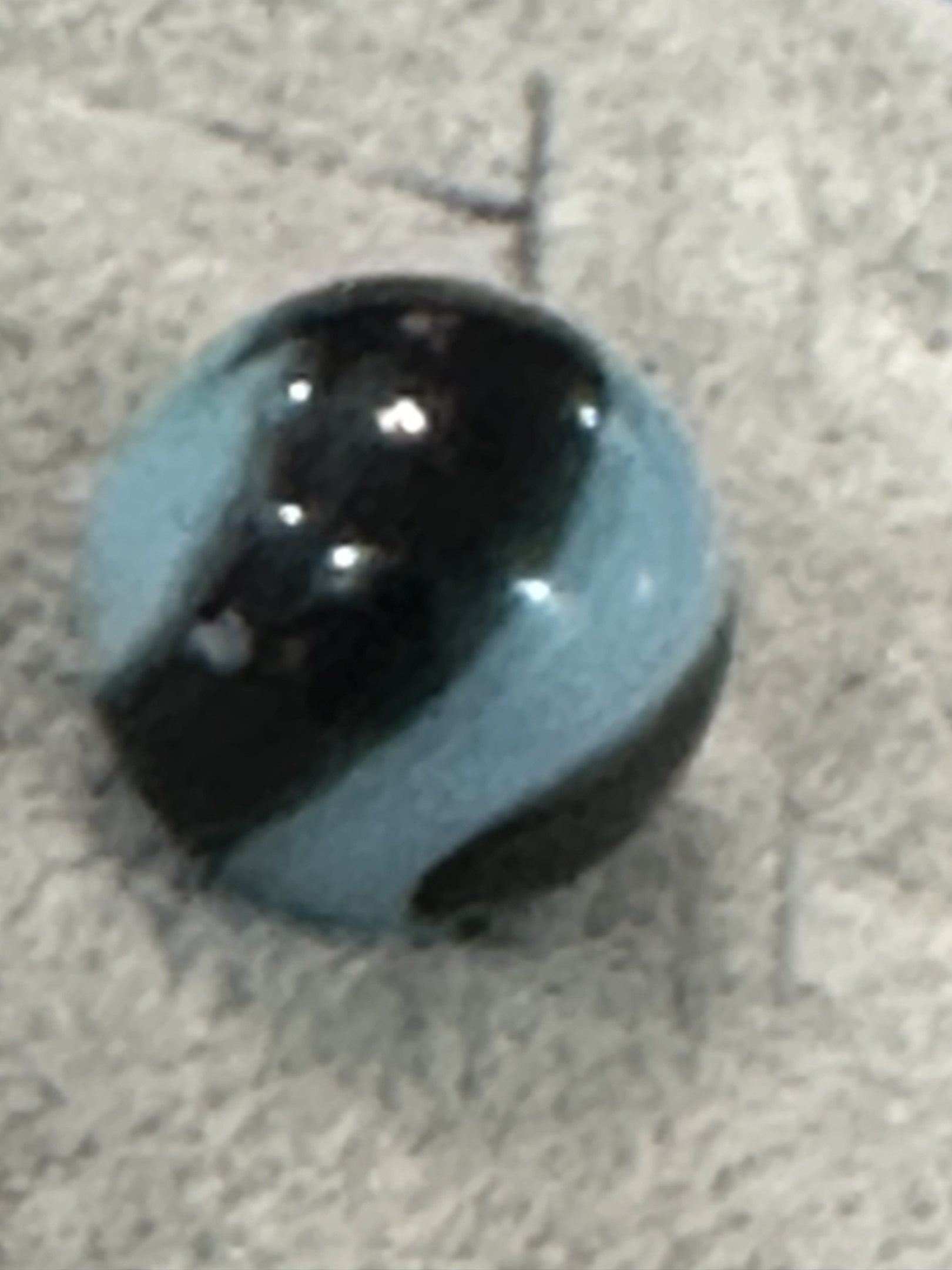 Blue Zebra by Peltier Glass Company, identification view