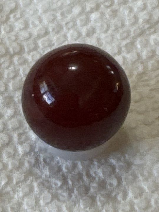 Oxblood Opaque by Vitro Agate, identification view