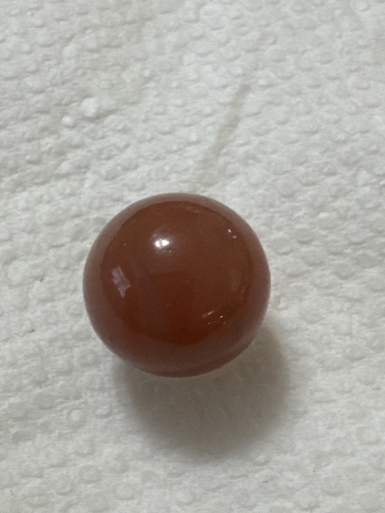 Carnelian Agate by German Handmade Natural Agate, identification view