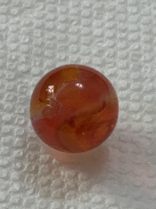 Carnelian Agate by Akro Agate, identification view