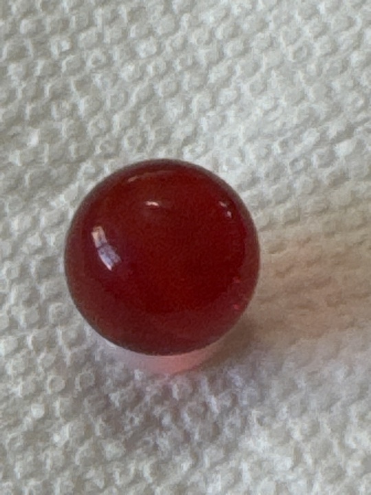 Red Clearie by Vitro Agate, identification view