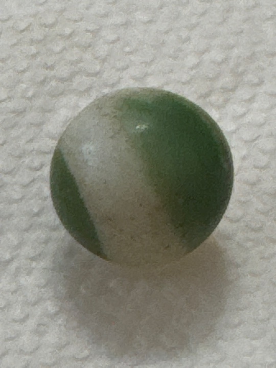 Green Conqueror / Patch by Vitro Agate Company, identification view