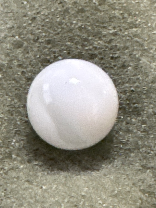 Solid White Opaque by Vitro Agate, identification view