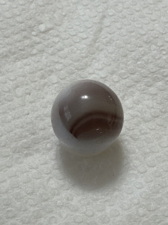 Brown Swirl by Alley Agate, identification view