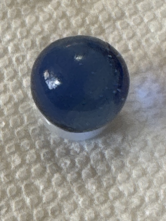 Blue Clearie by Vitro Agate, identification view
