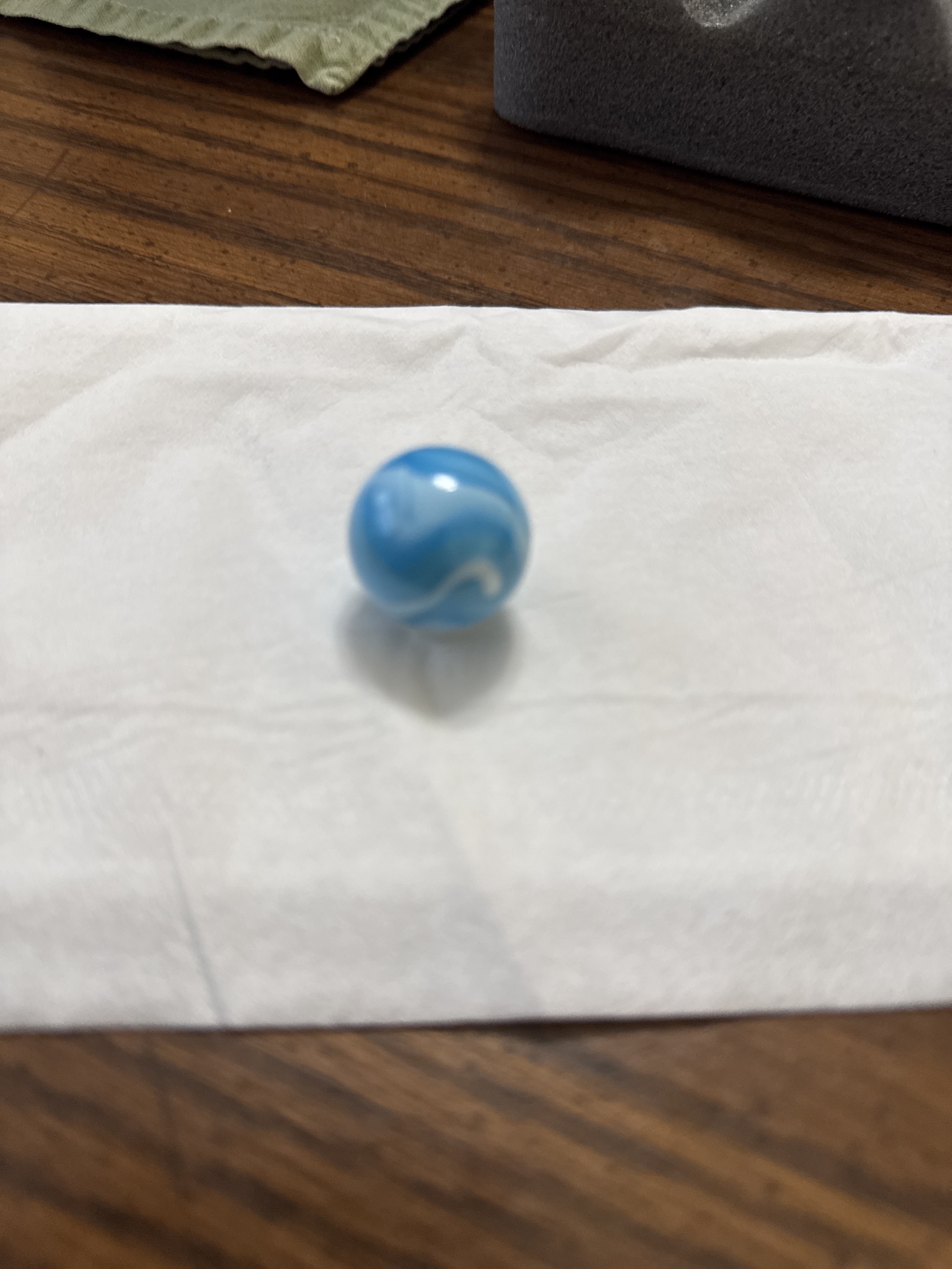 Blue Dolphin / Wave by Vacor de Mexico (Mega Marbles), identification view