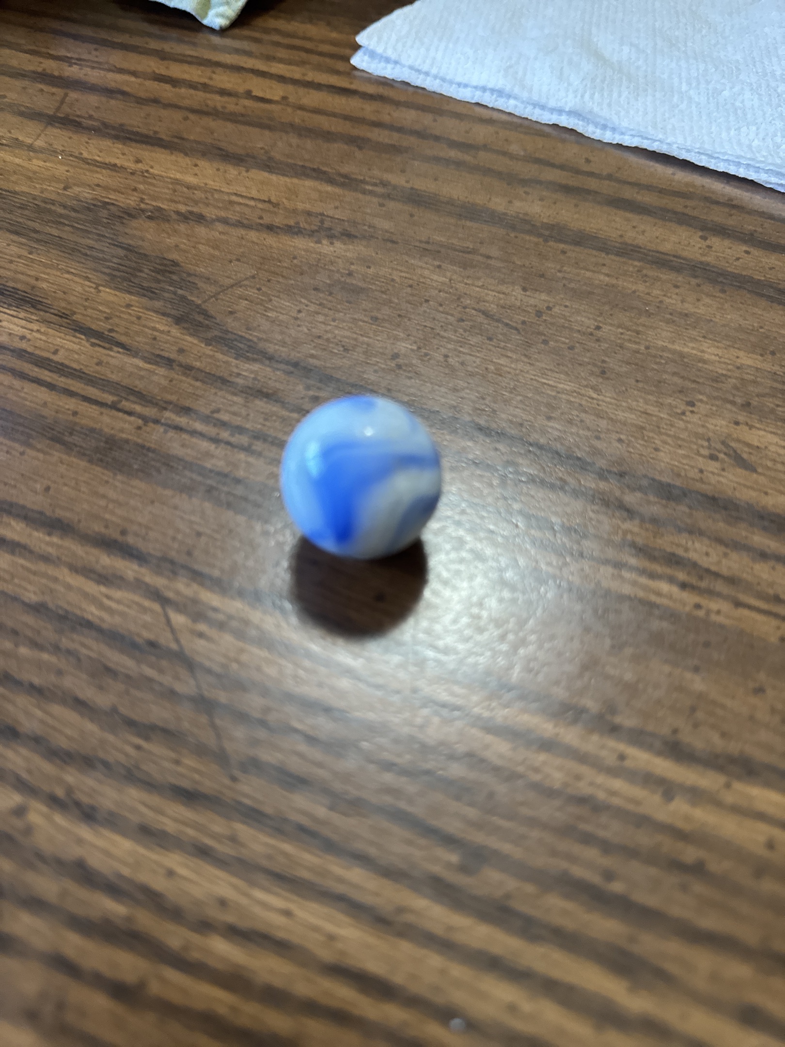 Blue Slag by Akro Agate, identification view