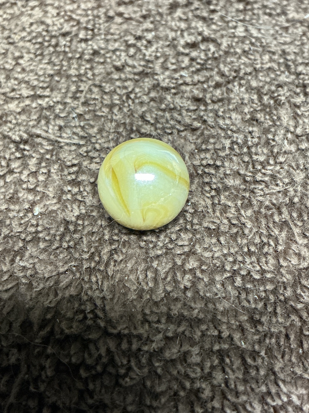 Yellow and Green Swirl by Alley Agate