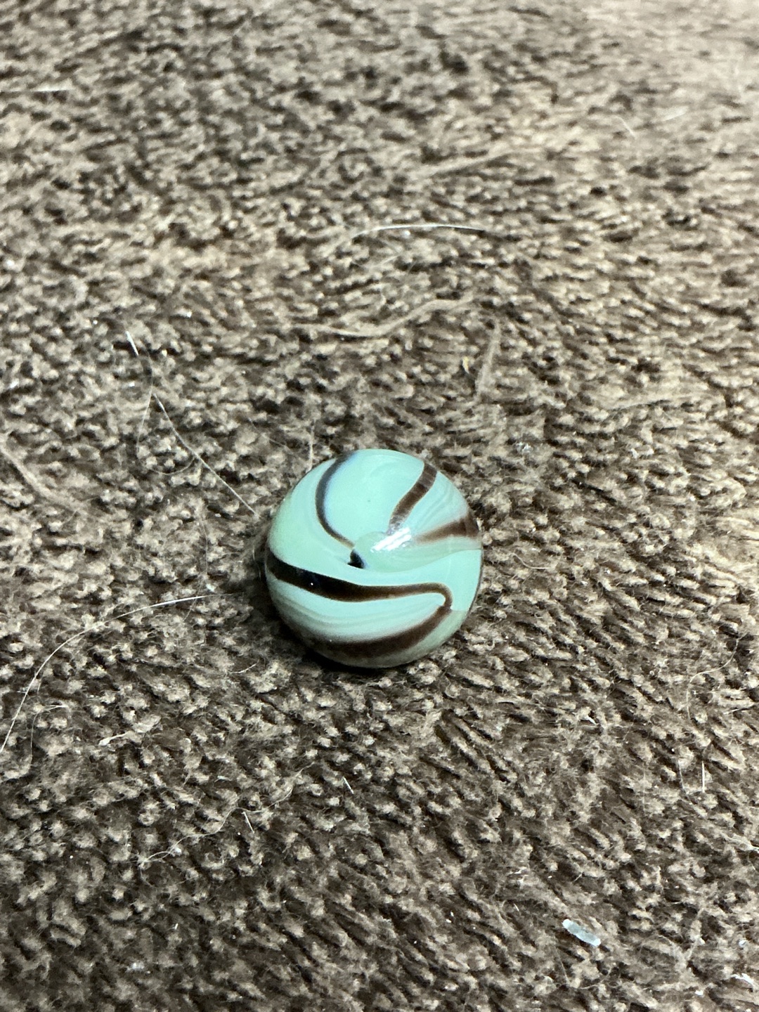 Green and Brown Swirl by Alley Agate, identification view