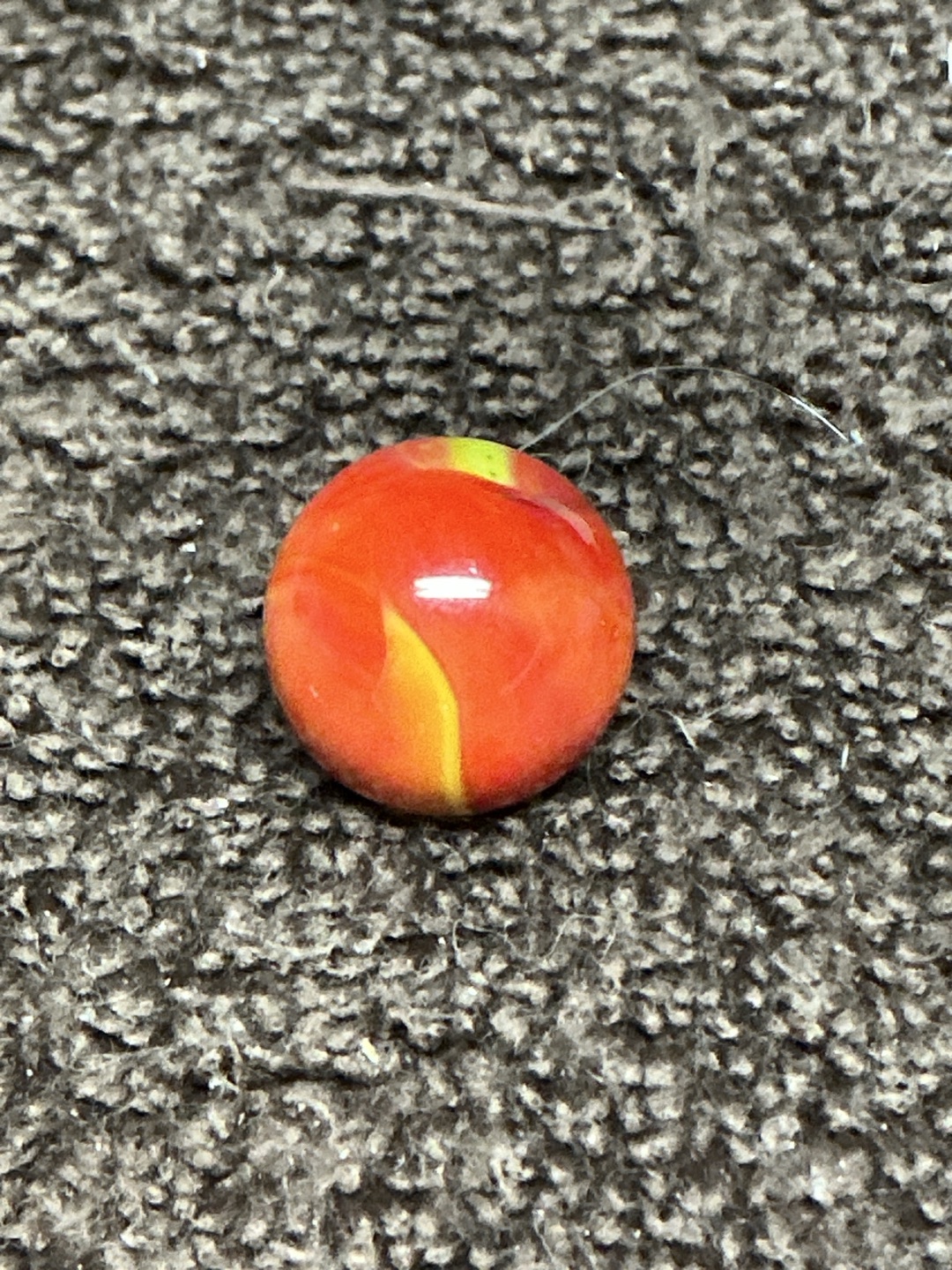 Orange and Yellow Swirl by Christensen Agate Company