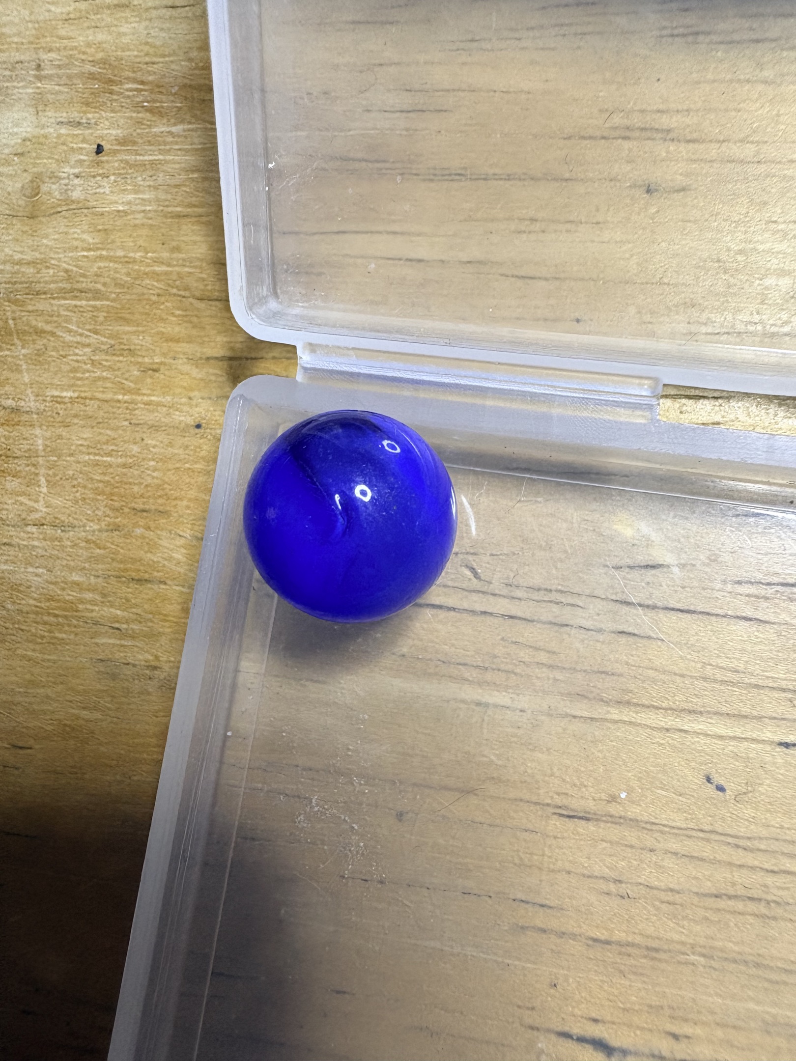 Cobalt Blue Slag by Akro Agate Company
