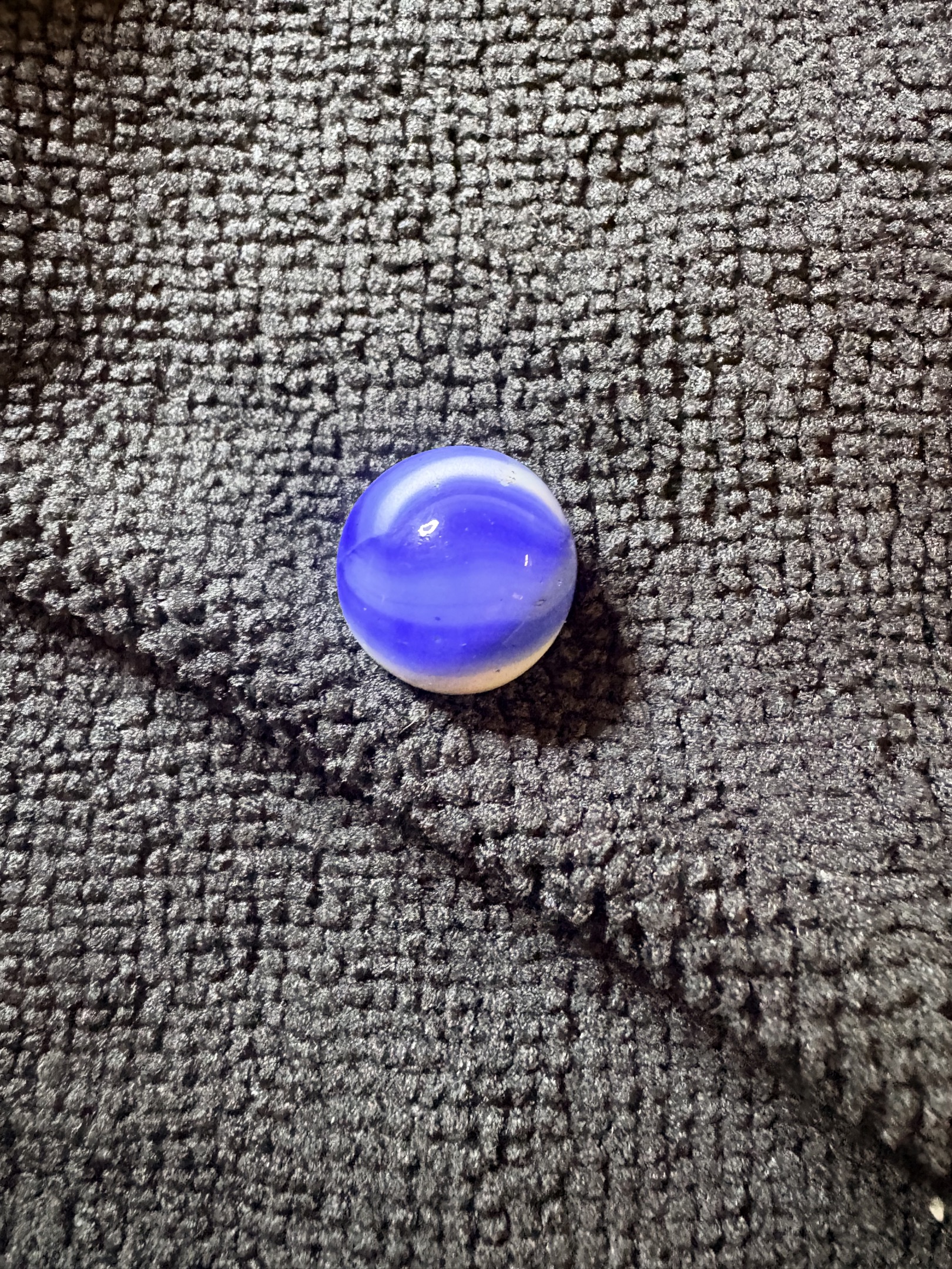 Blue and White Conqueror by Vitro Agate Company