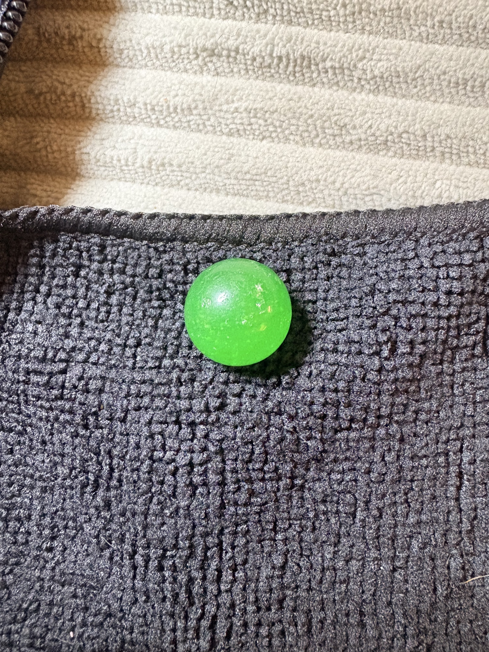 Uranium Glass Cleary by Akro Agate Company