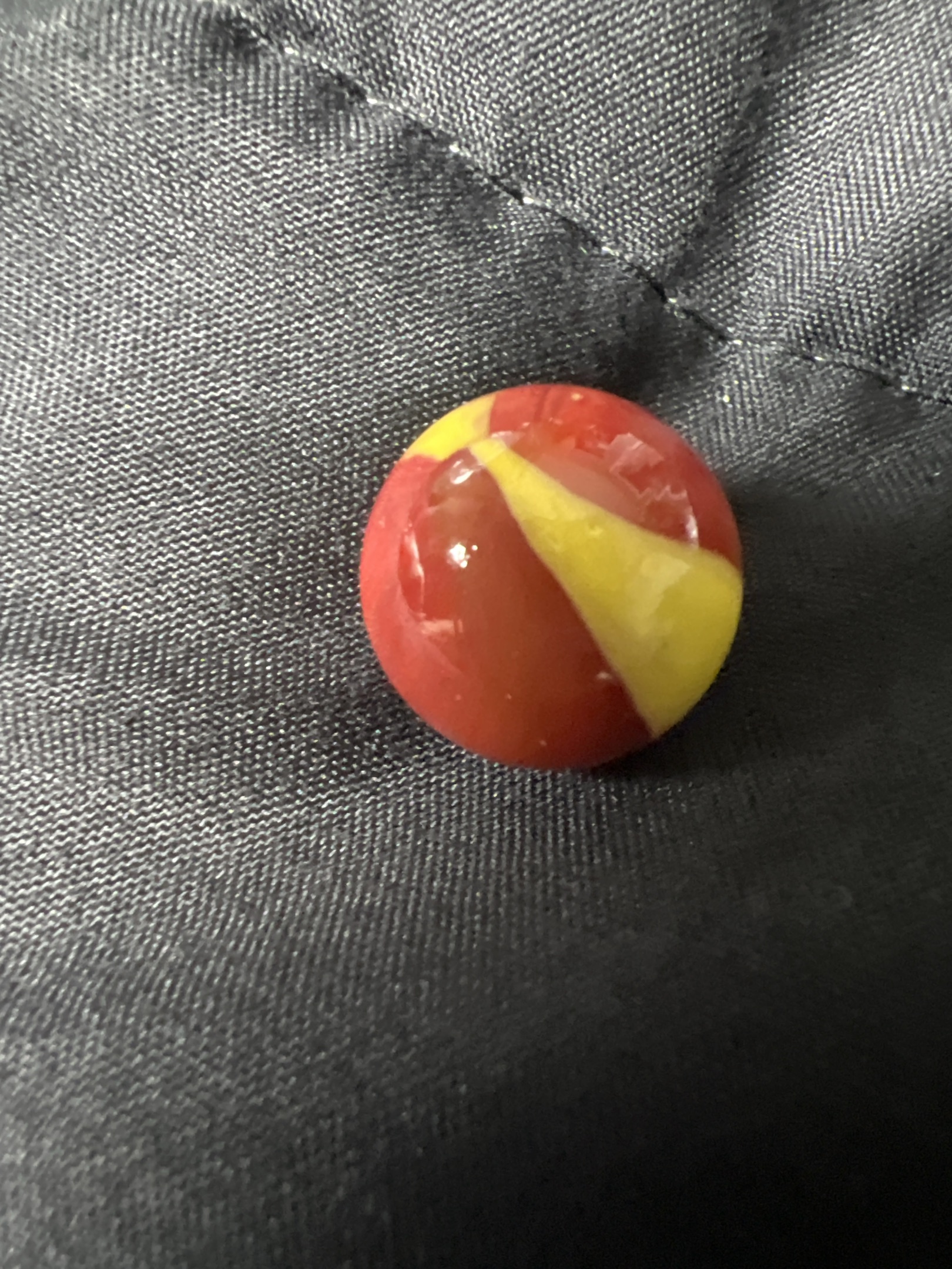 Red and Yellow Patch (Ketchup and Mustard) by Akro Agate Company